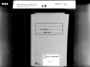 Militärsachen, Servis, Einquartierung, Fouragelieferung