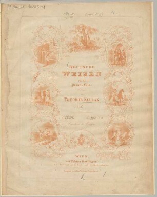 Deutsche Weisen : für das Piano-Forte übertragen, No. 1