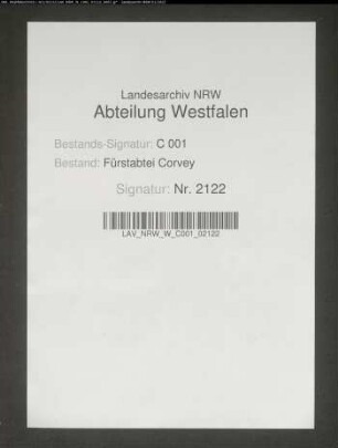 Belehnung der Kalandsbruderschaft Warburg mit Land zu Hohenwepel
