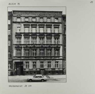 Fotografie: Waldemarstr. 26, um 1981