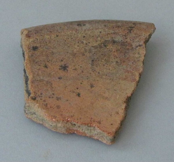 Fragment of a clay plate