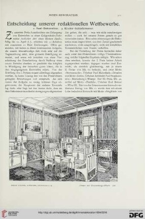 Entscheidung unserer redaktionellen Wettbewerbe, [1]