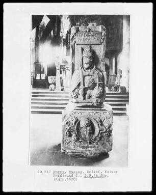 Relief des Kaiser Ferdinand 1.