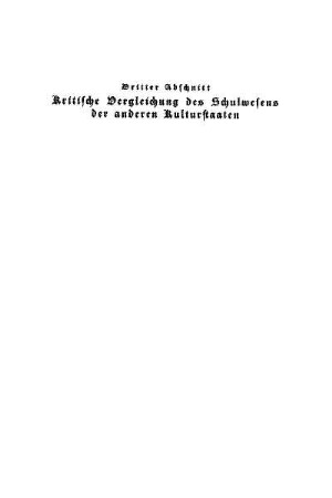 Titel Dritter Abschnitt