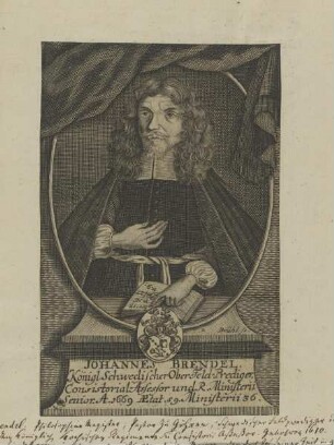 Bildnis des Johannes Brendel