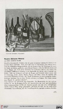 Neuere dänische Malerei