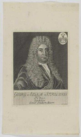 Bildnis des Georg Adam Struvius