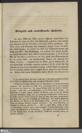 Religiöse und confessionelle Zustände