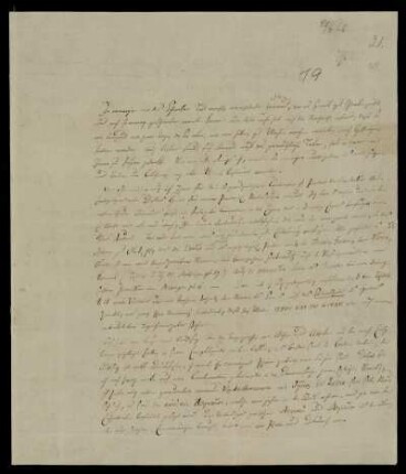 Nr. 19: Brief von Karl Otfried Müller an August Böckh, Göttingen, 21.6.1821