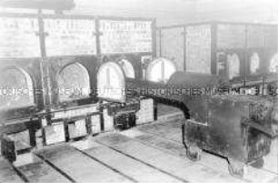 Verbrennungsofen im Krematorium in der Nationalen Mahn- und Gedenkstätte Buchenwald