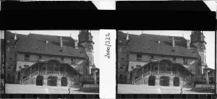 Das Rathaus von Fribourg