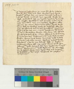 Johannes Haker leistet als Schreiber seinen Diensteid.