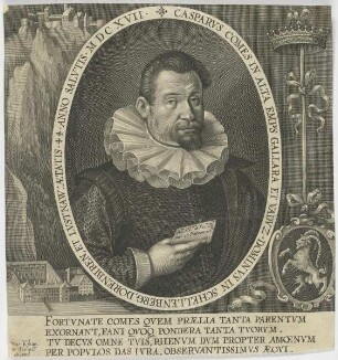 Bildnis des Casparvs Comes in Alta Emps