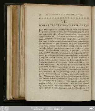 VII. Scopus Tractationis Explicatur.