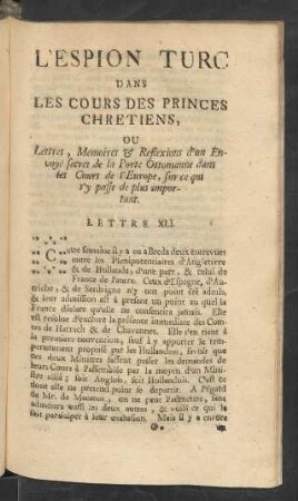 Lettre XLI.