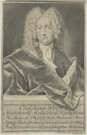 Bildnis des Christian Wolff