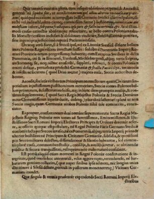 Memoriale Nomine Sacrae Regiae Maiestatis Poloniae Et Sveciae Ad Serenissimos, Eminentissimos, Illustrissimos, S.R. Imp. Electores, Principes Et Ordines