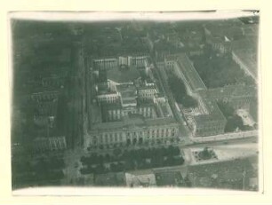 Luftaufnahme: Staatsbibliothek in Berlin