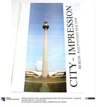 City-Impression Berlin – Hauptstadt der DDR