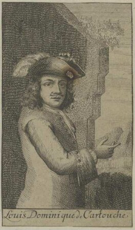 Bildnis des Louis Dominique de Cartouche