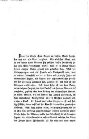 Rede am Grabe des Herrn Joh. Christ. Gottl. Ludw. Krafft, Pfarrer der teutsch-reformirten Gemeinde zu Erlangen, Doctor und asusserordentl. Prof. der reform. Theologie an der k. Universität daselbst : gehalten am 19. Mai 1845