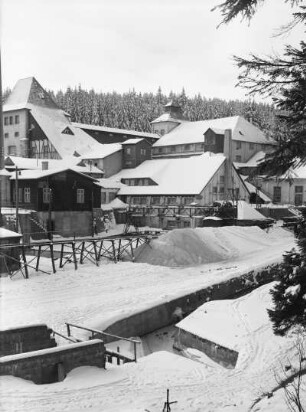 Tschechien, Cinovec (böhm. Zinnwald), Zechenanlagen