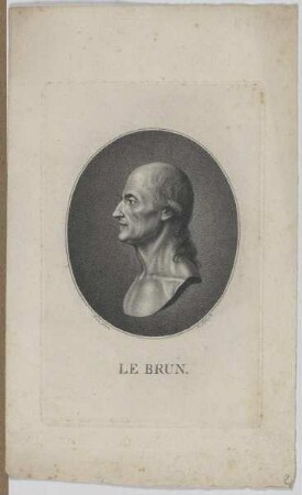 Bildnis des Ponce Denis Écouchard Le Brun