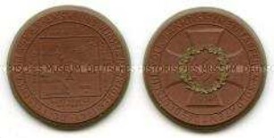 Medaille auf die Doppelschlacht Brjansk und Wjasma, in Originalschachtel