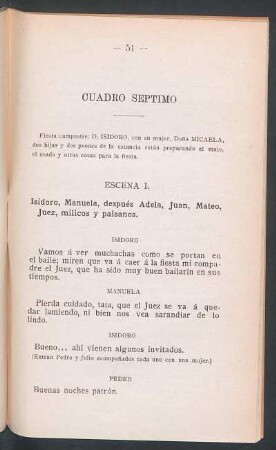 Cuadro séptimo