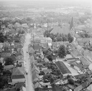 Altstadt von Bützow : Blickrichtung Süden