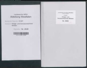 Dienstgeldregister des Amtes Rahden