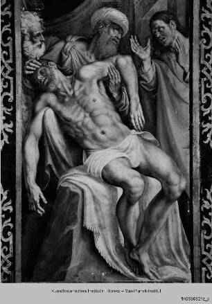 Ausmalung des Oratoriums : Die Grablegung Christi : Die Grablegung Christi