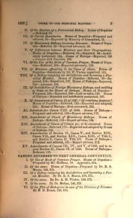 Journal of general conventions of the Protestant Episcopal Church in the United States. 6. 1859/62 (1860/63)