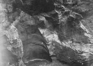 Felsen : Nahaufnahme eines Felsens im Tian Shan Hochgebirge