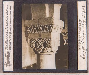 Nürnberg: Burg, Margaretenkapelle, Kapitell (Stoedtner-Nr. 31930)