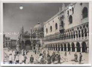 Venezia, La Torre dell' Orologico, Chiesa di Marco, Palazzo Ducale