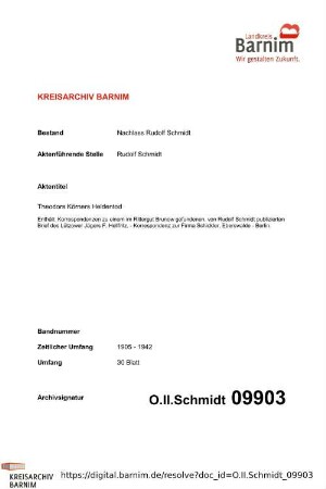 Theodors Körners Heldentod