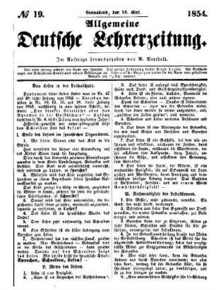 Das Lesen in der Volksschule