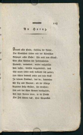 115-122, An Horaz