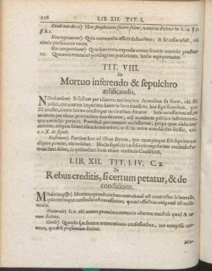 Tit. I. IV. C. 2. De Rebus creditis, si certum petatur, & de conditione.