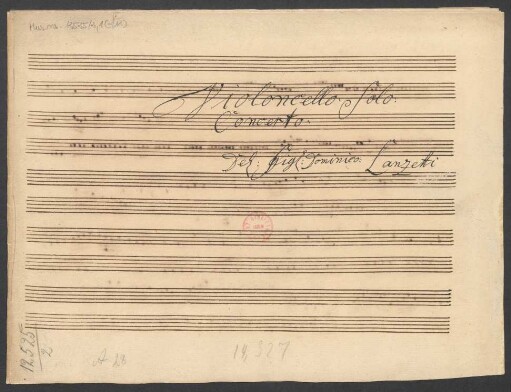 Violoncello solo
