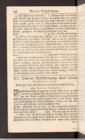 Von der Rechtfertigung.