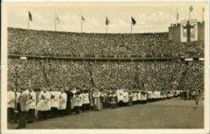 Katholikentag 1952 im Berliner Olympiastadion