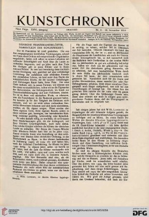 Heft 8 (20. November 1914)