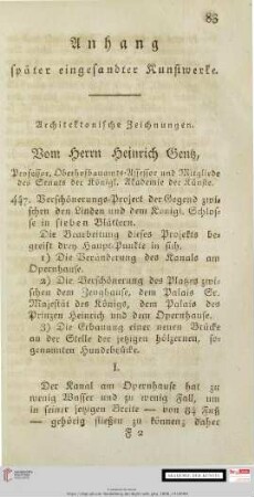 Anhang später eingesandter Kunstwerke