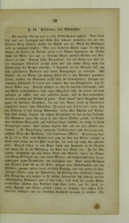 13. Hermann, der Cherusker