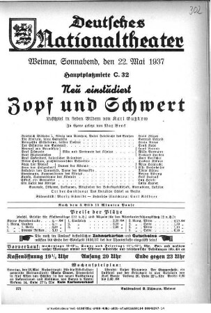 Zopf und Schwert