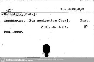 Reissiger, Carl Gottlieb