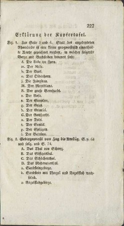 Erklärung der Kupfertafel.