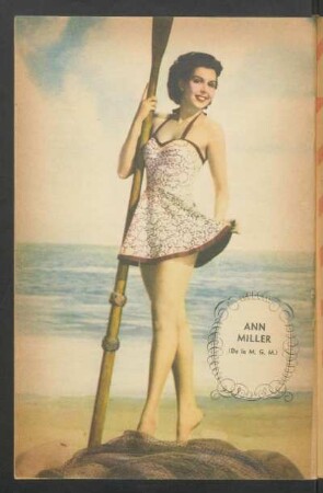 Ann Miller (de la M.G.M.) - [Fotografía]